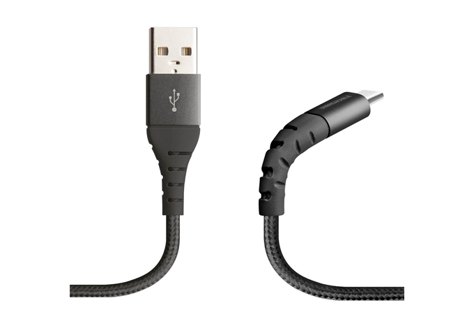 SBS Metallkabel USB 2.0 Typ C - Unbreakable Collection