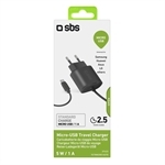 SBS Micro USB-Reiseladegerät