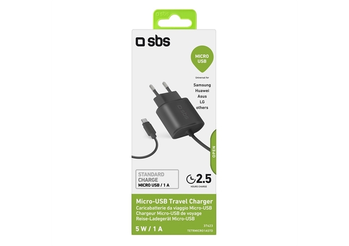 SBS Micro USB-Reiseladegerät