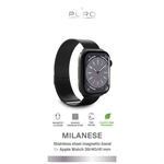 Puro Milanese Mesh Strap For Apple Watch Nero