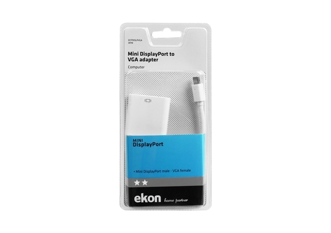 Ekon Mini DisplayPort Adapter - VGA