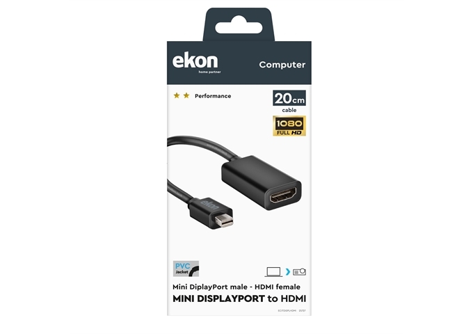 Ekon Mini DisplayPort-HDMI-Adapter