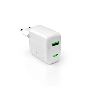 Puro MiniPro 65W USB-C and USB-A wall charger - GAN tec