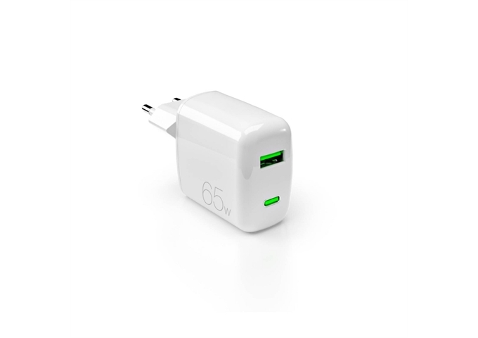 Puro MiniPro 65W USB-C and USB-A wall charger - GAN tec