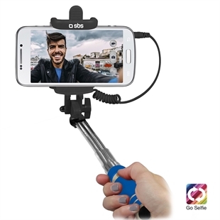 SBS Mini-Selfie Stick mit Klinkenstecker 3,5 mm