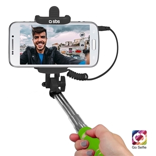 SBS Mini-Selfie Stick mit Klinkenstecker 3,5 mm