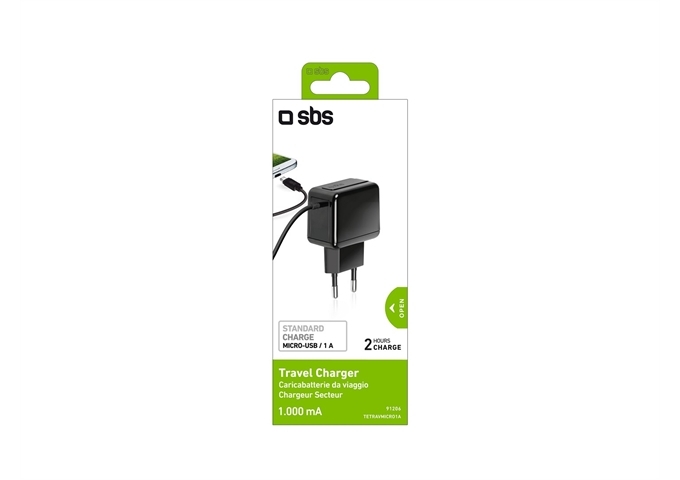 SBS Netzladegerät Micro-USB 1.000 mAh