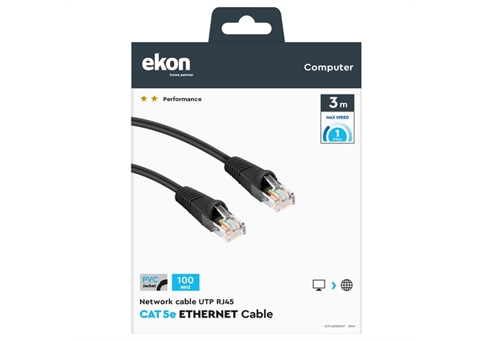 Ekon Netzwerkkabel Kat. 5e