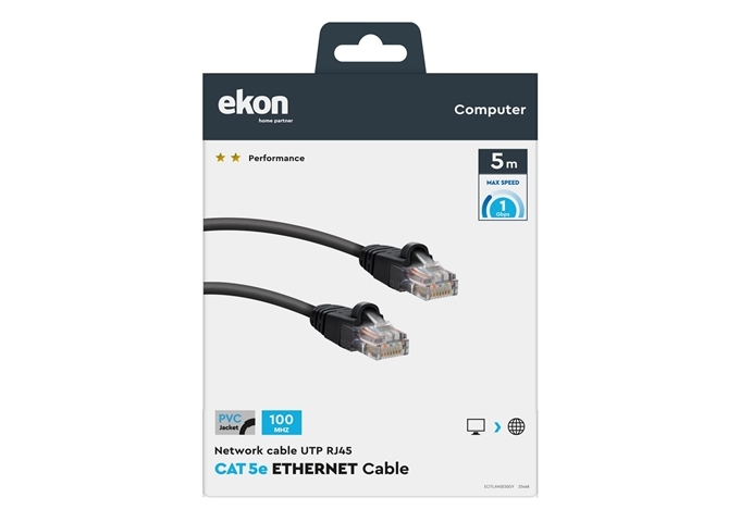 Ekon Netzwerkkabel Kat. 5e