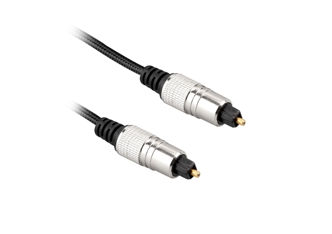 Ekon Optisches Kabel mit 2 Toslink