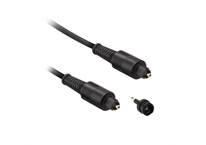 Ekon Optisches Toslink-Kabel und 3,5-mm-Toslink-Buchsen