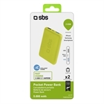 SBS Pocket Power Bank 5000 mAh