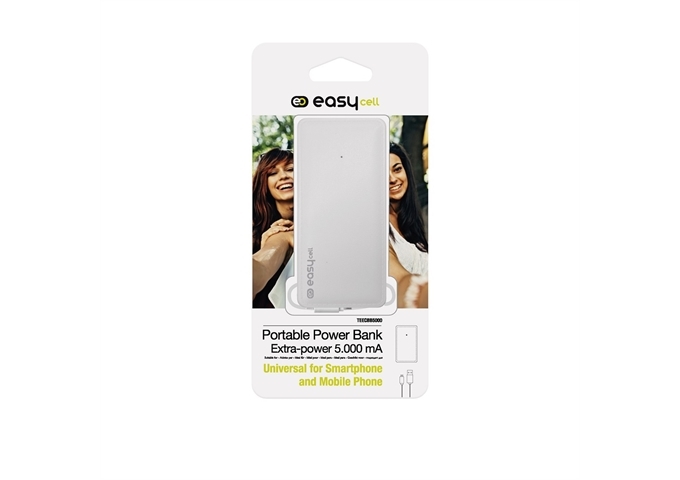 EASYCELL Portable battery backup 5.000 mAh for smartphone a