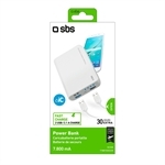 SBS Power Bank 7.800 mAh für Tablets und Smartphones