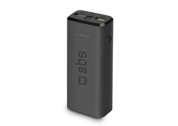 SBS Powerbank 18W Multiport Power Delivery mit 10.000