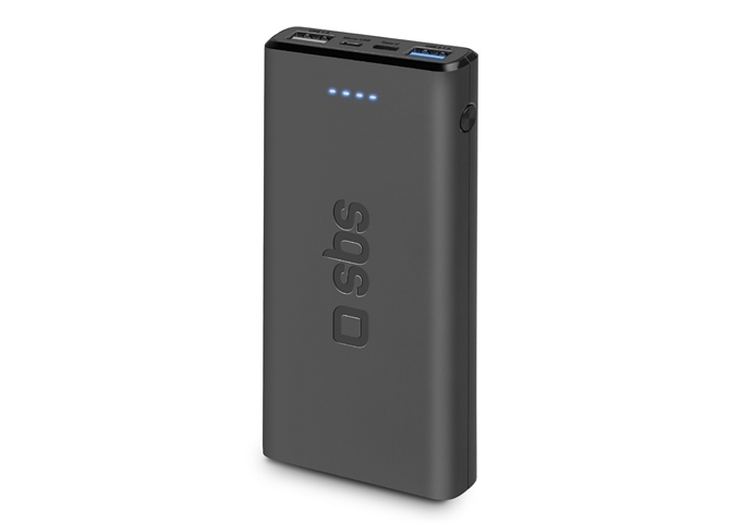 SBS Powerbank fast charge mit 10.000 mAh und 2 USB