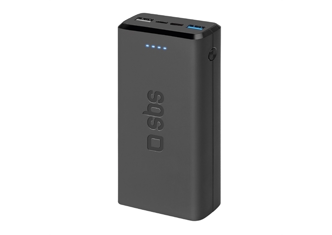 SBS Powerbank fast charge mit 20.000 mAh und 2 USB