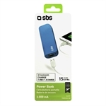 SBS Powerbank Kompakt 3.000 mAh