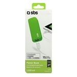 SBS Powerbank Kompakt 3.000 mAh