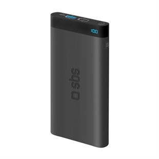 SBS Powerbank mit 12000 mAh USB, Typ C