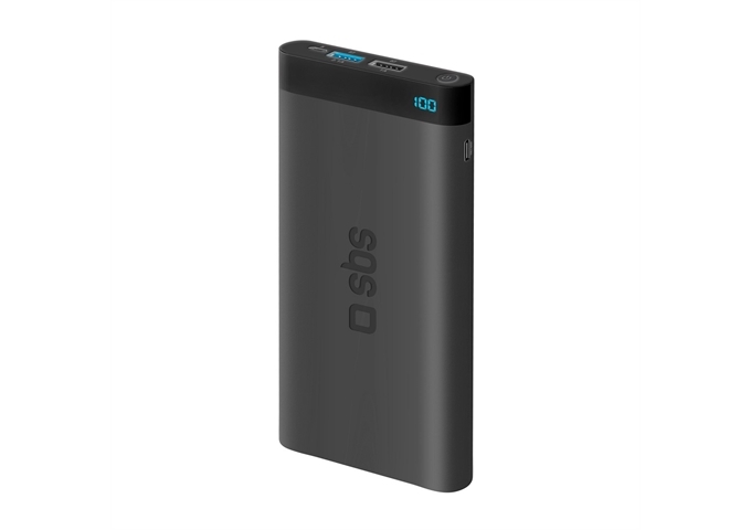 SBS Powerbank mit 12000 mAh USB, Typ C