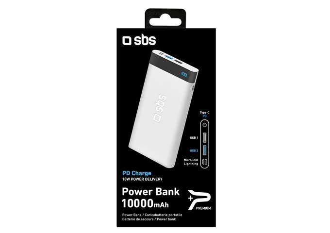 SBS Powerbank PD Charge 10000 mAh