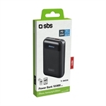 SBS Powerbank Power Delivery 20W bei 10.000 mAh, matt