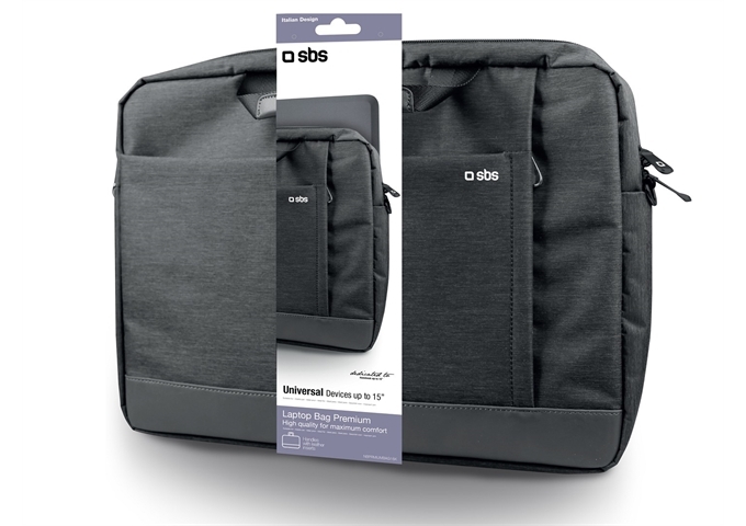 SBS Premium Tasche für Notebooks bis 15Inc