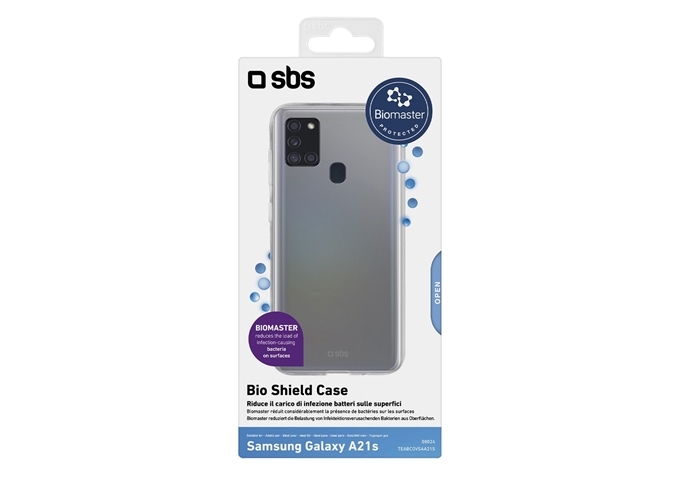 SBS Antimikrobielles Cover für Samsung Galaxy A21s für