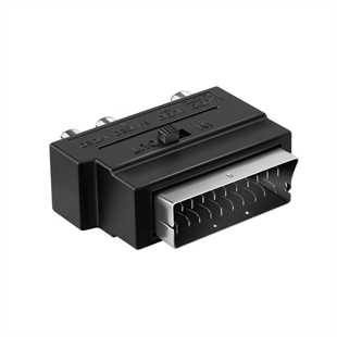 Ekon Scart / 3 RCA + S-VHS-Adapter