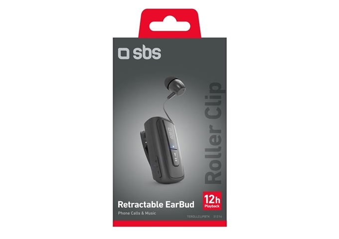 SBS Schnurloses Headset mit Rollenclip