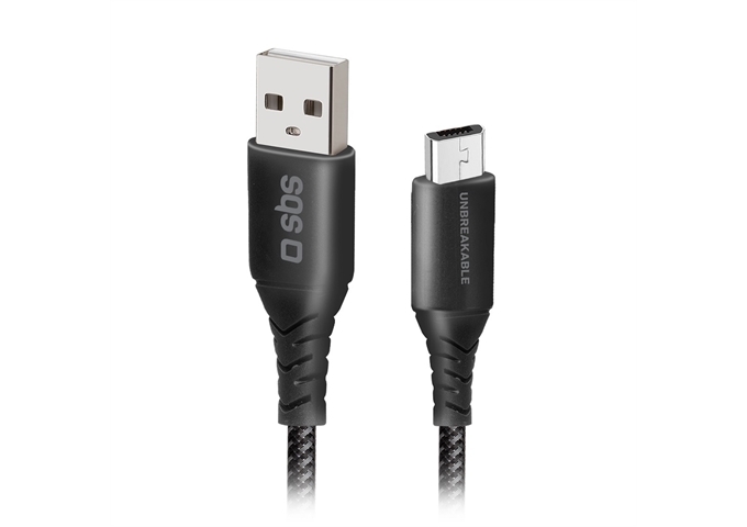 SBS Aramid-Faser-USB-Kabel – Micro USB