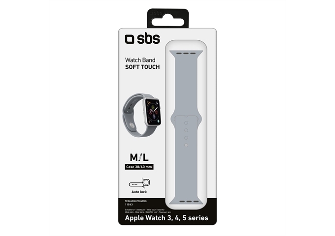 SBS Armband Größe M/L für Apple Watch3/4/5/6/7/SE 40mm