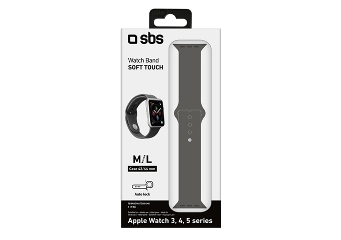 SBS Armband Größe M/L für Apple Watch 3/4/5/6/7/SE 44m