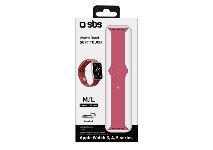 SBS Armband Größe M/L für Apple Watch 3/4/5/6/7/SE 44m