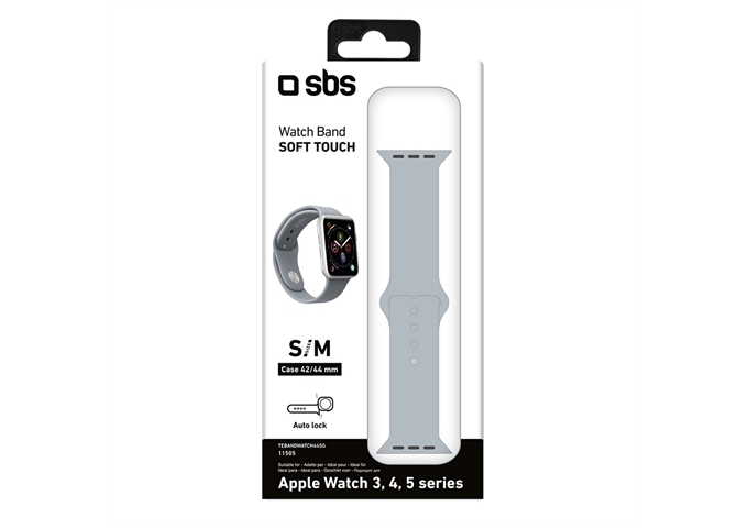 SBS Armband Größe S/M für Apple Watch 3/4/5/6/7/SE 44m