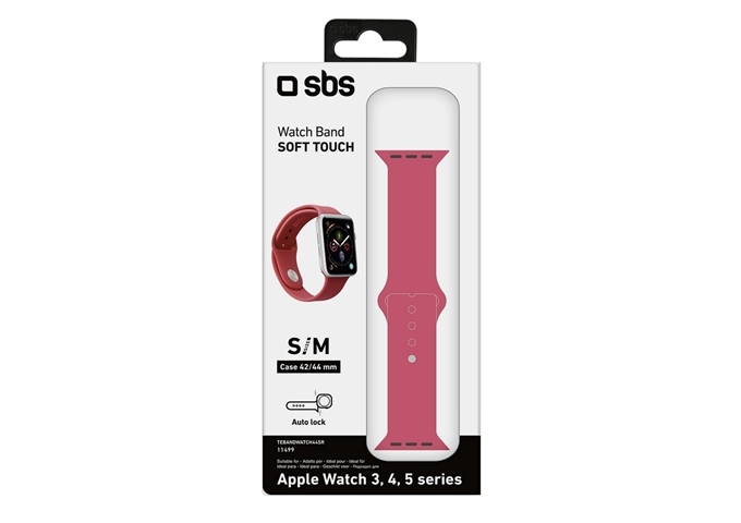 SBS Armband Größe S/M für Apple Watch 3/4/5/6/7/SE 44m