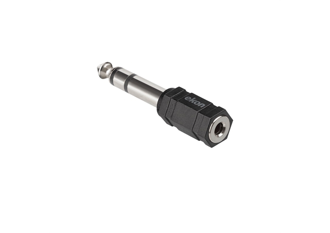 Ekon Audio-Adapter Klinke 3,5 mm weiblich auf Klinke 6,