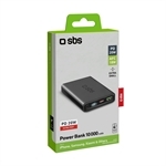 SBS 10.000 mAh Multi-Port Powerbank – mit Power Delive