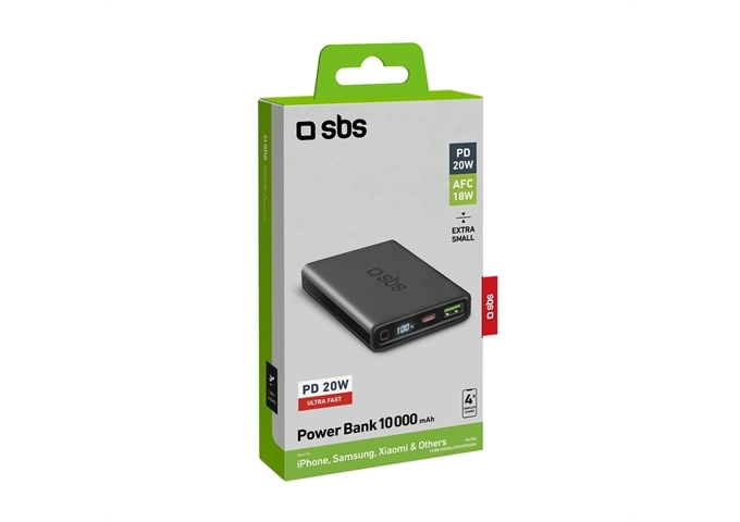 SBS 10.000 mAh Multi-Port Powerbank – mit Power Delive