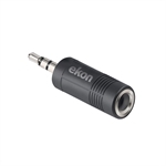 Ekon Audio-Adapter Klinke 6,3 mm weiblich auf Klinke 3,