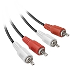 Ekon Audiokabel 2 RCA-Stecker auf 2 RCA-Stecker