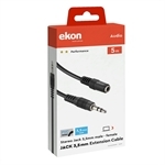 Ekon Audiokabel Klinke 3,5 mm Stecker - Buchse