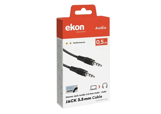 Ekon Audiokabel Klinke 3,5 mm Stecker - Stecker