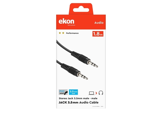 Ekon Audiokabel Klinke 3,5 mm Stecker - Stecker