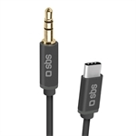 SBS Audiokabel USB-C – Jack 3,5 mm