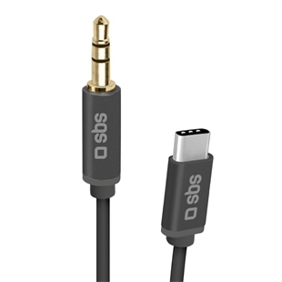 SBS Audiokabel USB-C – Jack 3,5 mm