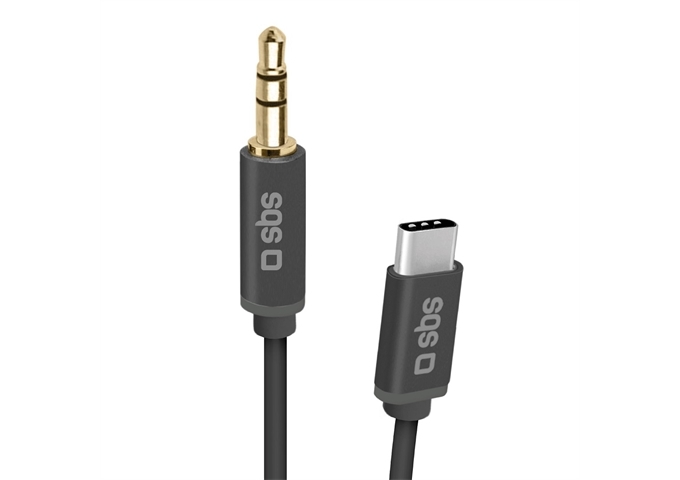 SBS Audiokabel USB-C – Jack 3,5 mm