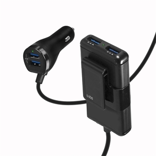 SBS Auto-Ladegerät mit 4 USB Anschlüssen 7000 mAh