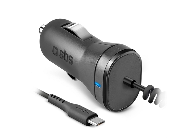 SBS Auto-Ladegerät mit Micro USB-Anschluss